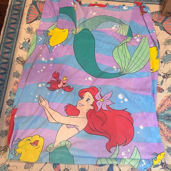 Little Mermaid Twin Flat sheet - Picture 1 of 3